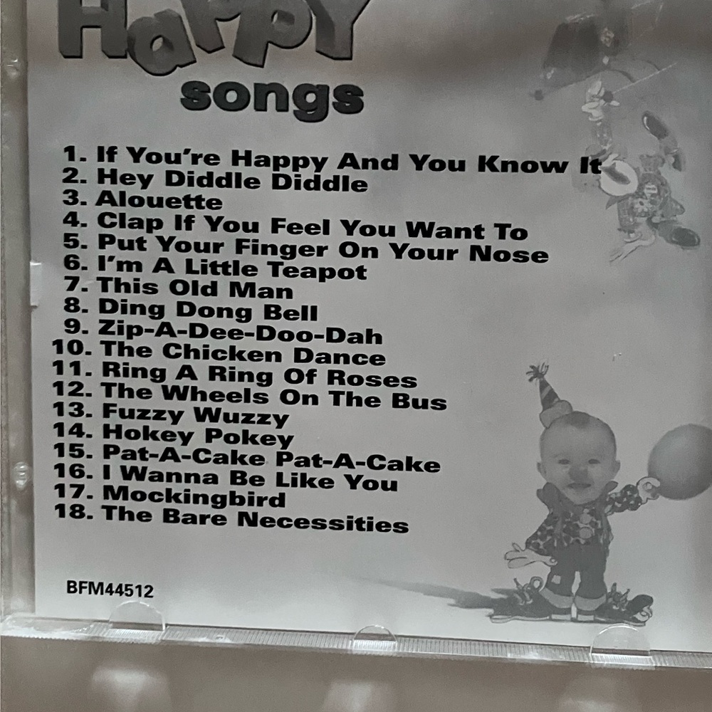 Baby's First Happy Songs CD - Picture 2 of 3